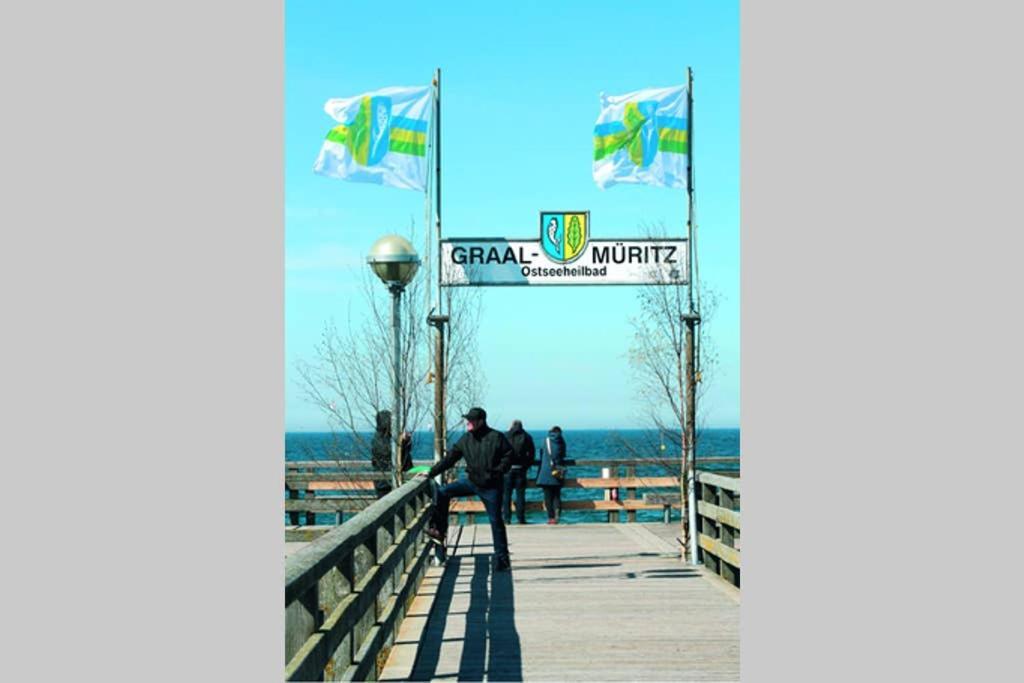 Ostsee-Ferienwohnung Uhlnuest Graal-Mueritz Gelbensande Exterior photo
